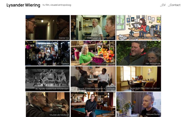 Screenshot of lysanderwiering.com