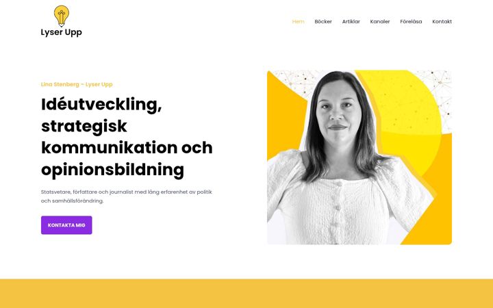 Screenshot of lyserupp.com