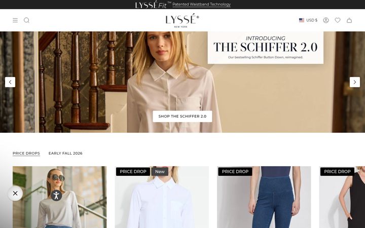 Screenshot di lysse.com