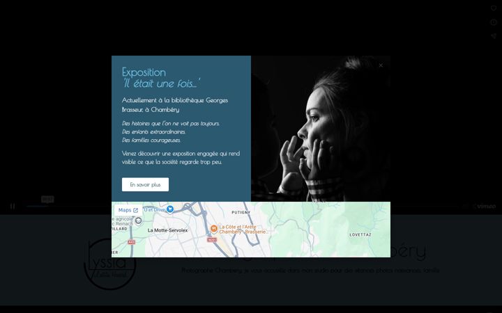 Screenshot of lyssia-laetitiahenard.fr