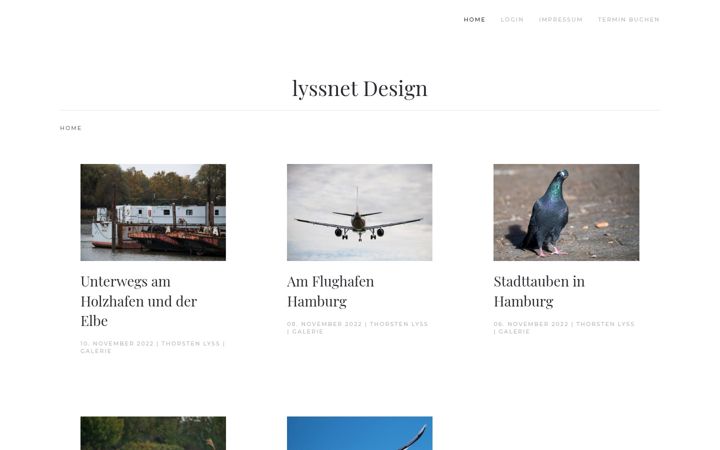 Screenshot of lyssnet.com