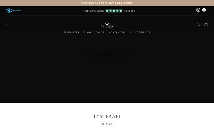 Screenshot of lysterapi.dk
