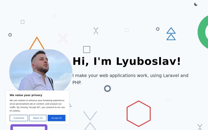 Screenshot of lyuboo.com