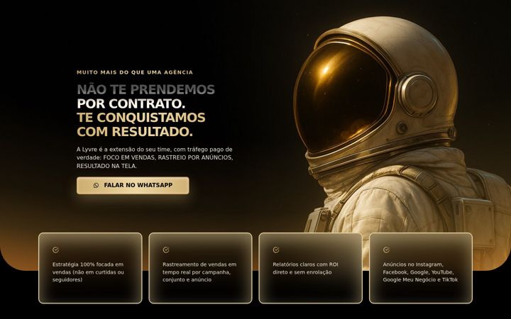 Screenshot of lyvre.com.br