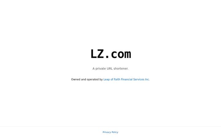 Screenshot of lz.com