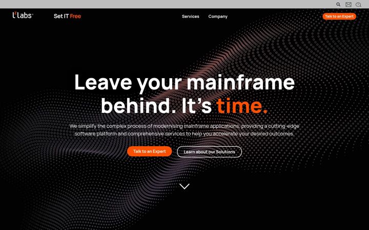 Screenshot of lzlabs.com
