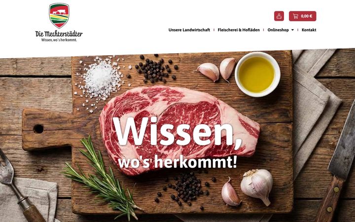 Screenshot of lzmechterstaedt.de