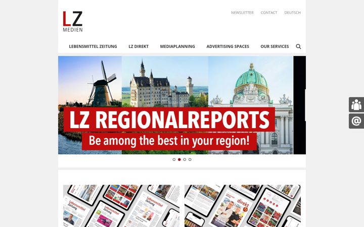 Screenshot of lzmedia.net