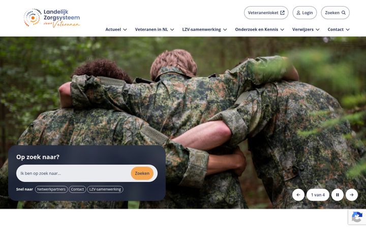 Screenshot of lzv-groep.nl