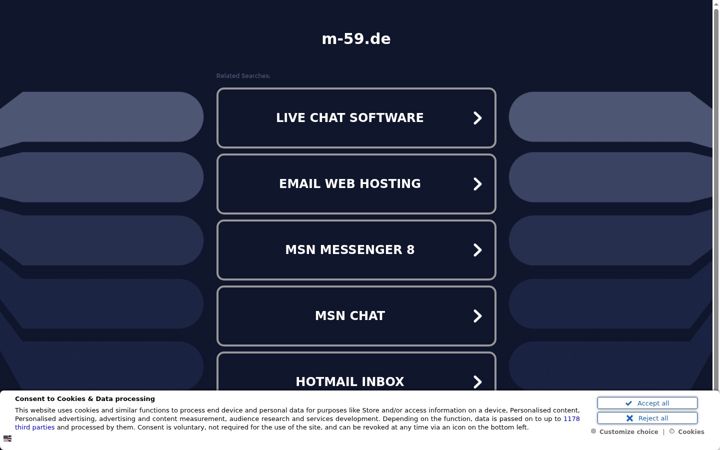 Screenshot of m-59.de