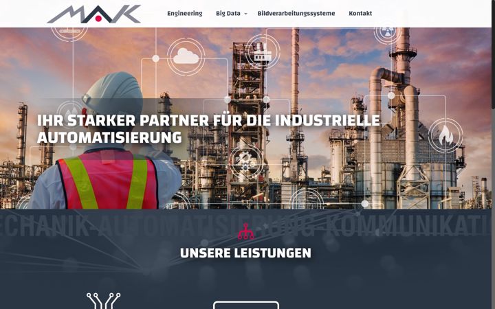 Screenshot of m-a-k.com
