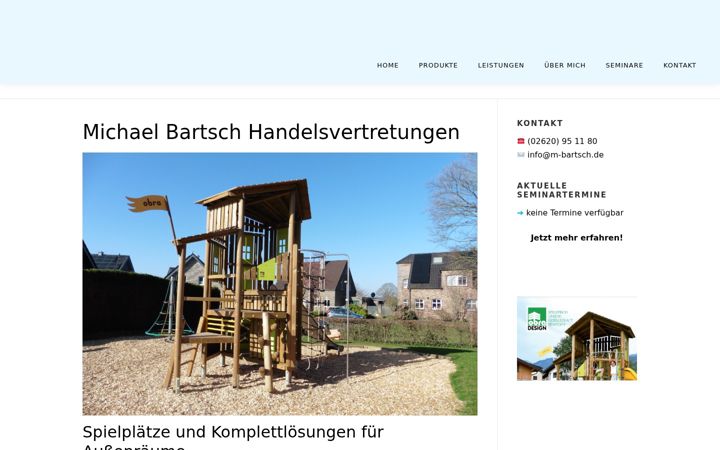Screenshot of m-bartsch.de