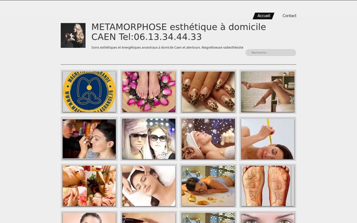 Screenshot of m-beaute.fr