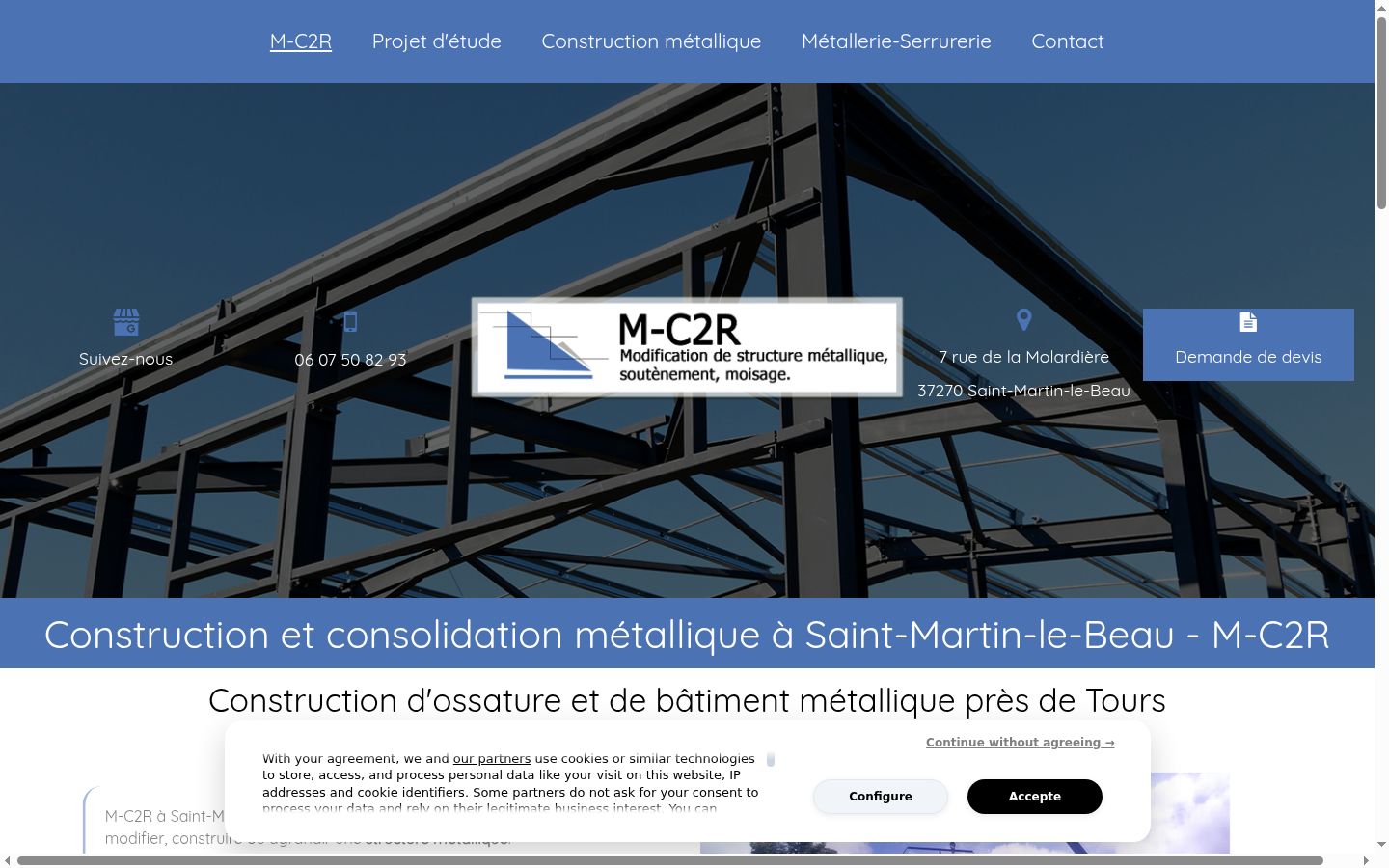 Screenshot tal-banner tal-kunsens muri qabel kwalunkwe interazzjoni