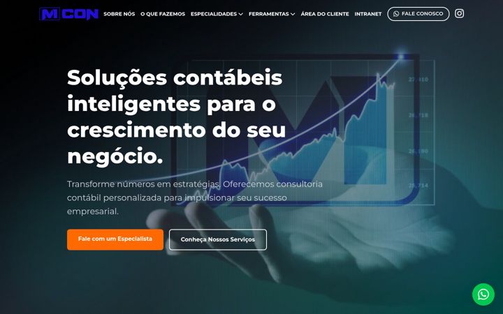 Screenshot of m-con.net.br
