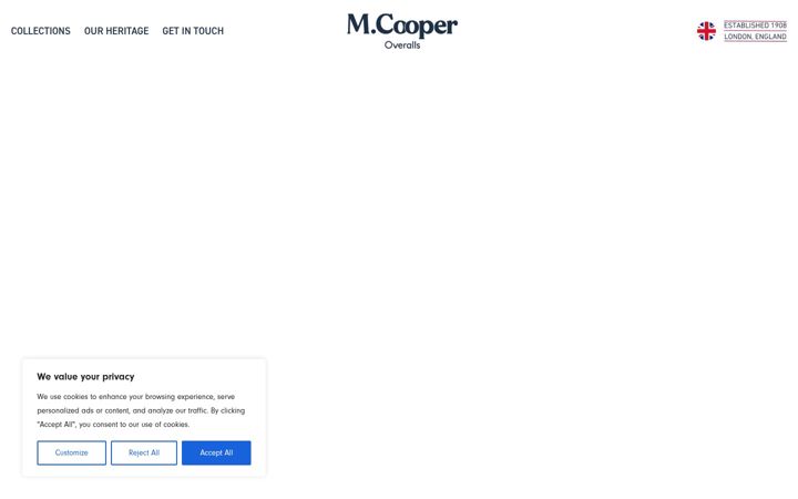 Screenshot of m-cooper.com