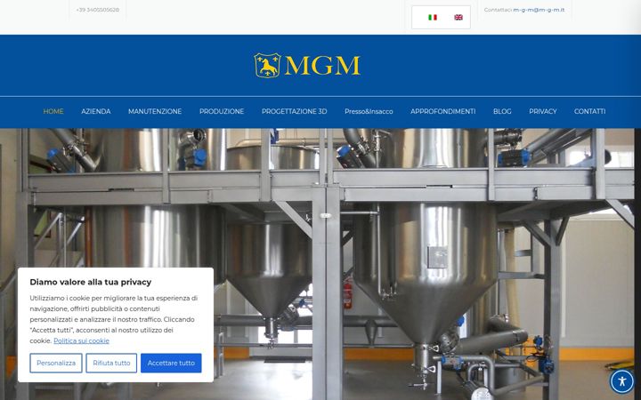 Screenshot of m-g-m.it