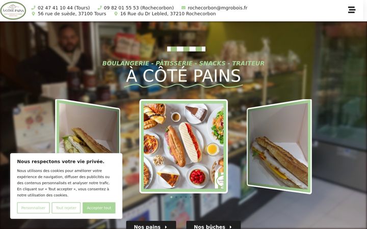 Screenshot of m-grosbois.fr