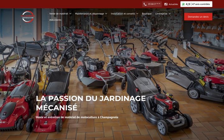 Screenshot of m-loisirs-motoculture.fr
