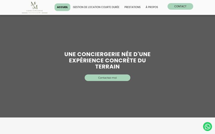 Screenshot of m-m-conciergerie.fr