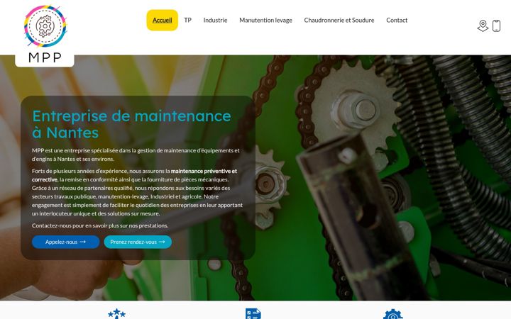 Screenshot of m-p-p.fr