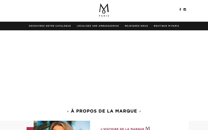Screenshot of m-paris.com