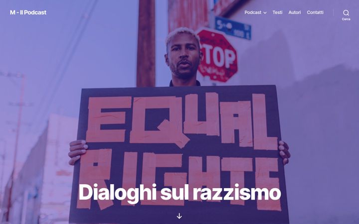 Screenshot of m-podcast.it