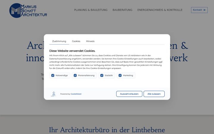 Screenshot of m-schatt.ch