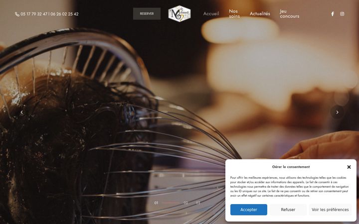 Screenshot of m-ta-beaute.com