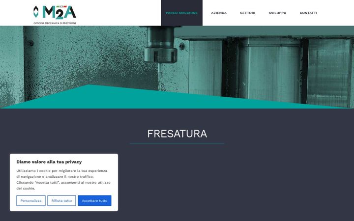 Screenshot of m2aofficina.it