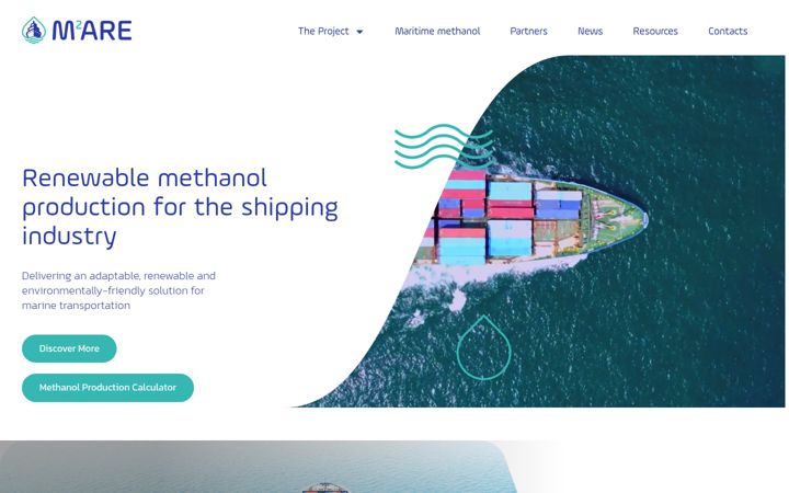 Screenshot of m2are.eu