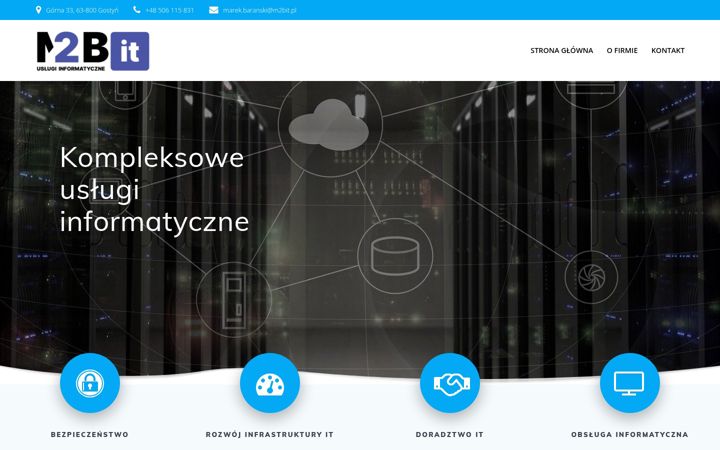 Screenshot of m2bit.pl