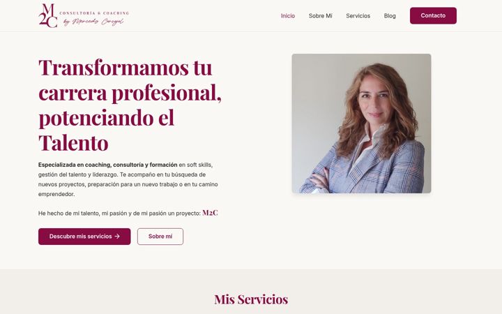 Screenshot of m2cconsultoria.com