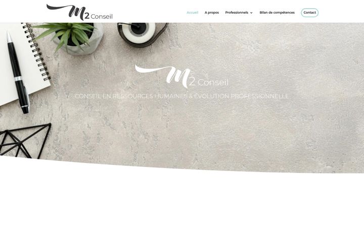 Screenshot of m2conseil-rh.fr