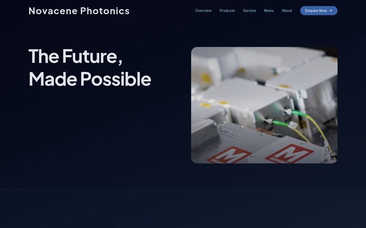 Screenshot of m2lasers.com