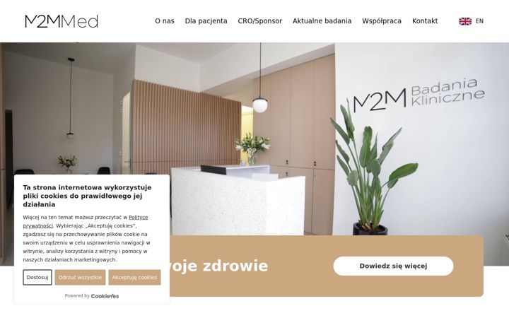 Screenshot of m2m-badania.pl