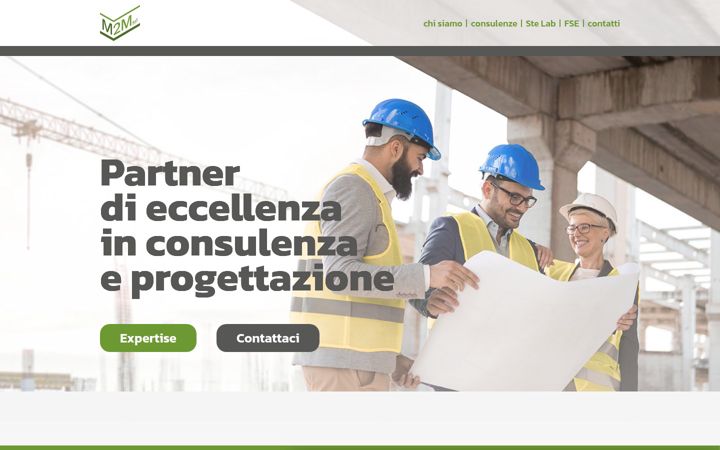 Screenshot of m2msrl.eu