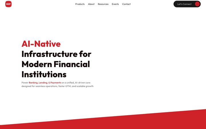Screenshot of m2pfintech.com