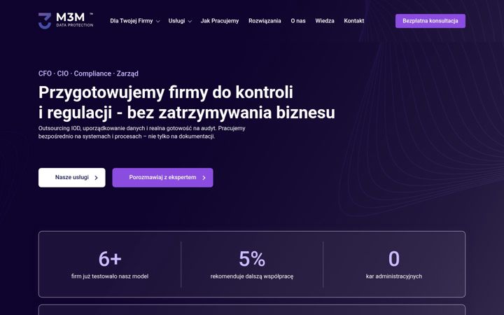 Screenshot of m3mcom.pl