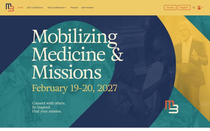 Screenshot of m3missions.com