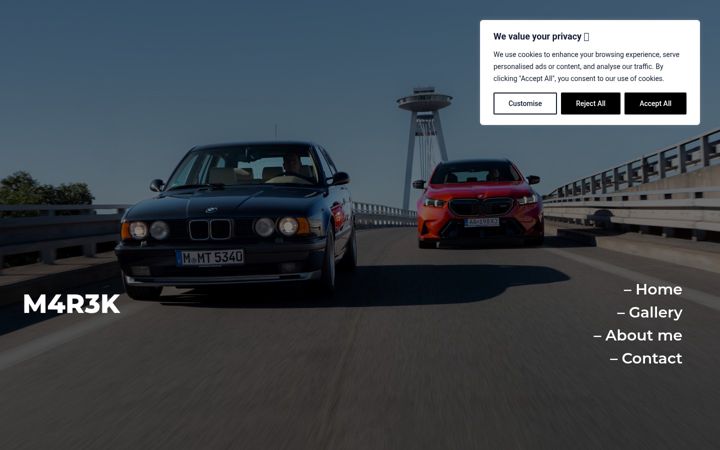 Screenshot of m4r3k.com
