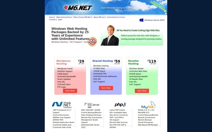 Zrzut ekranu m6.net