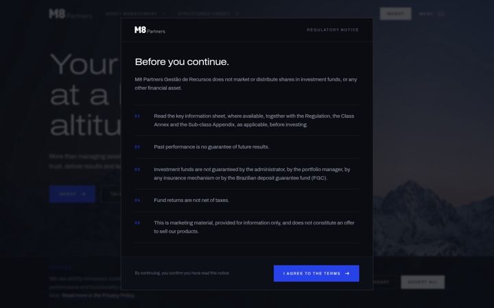 Screenshot of m8partners.com.br