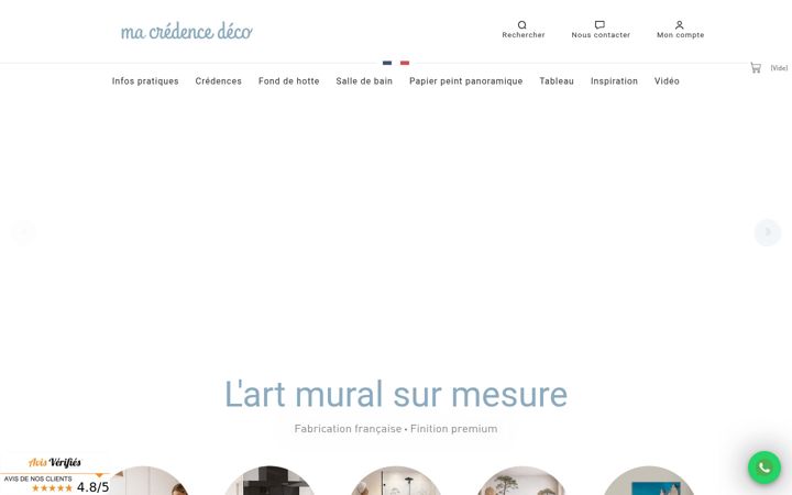 Screenshot of ma-credence-deco.com