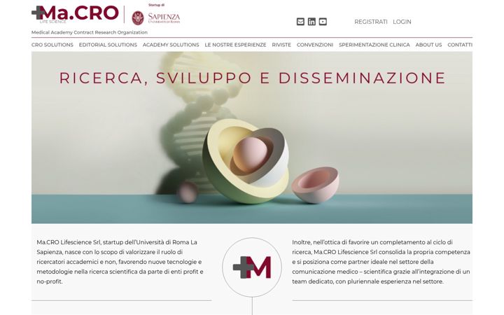 Screenshot of ma-cro.com