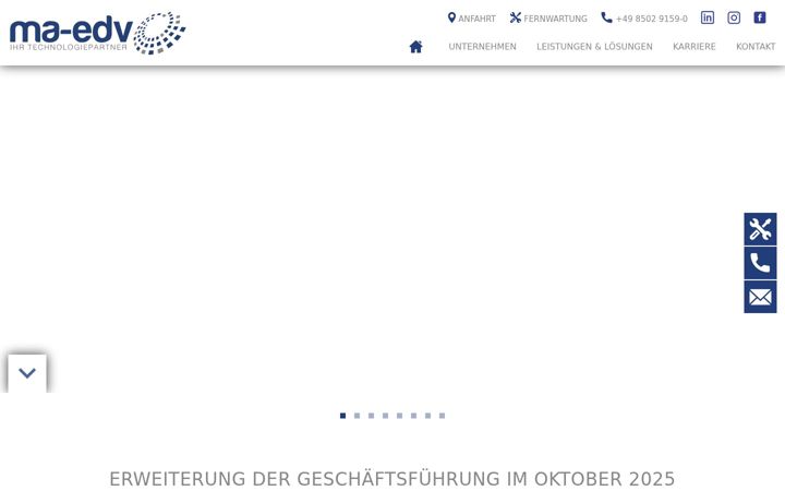 Screenshot of ma-edv.com