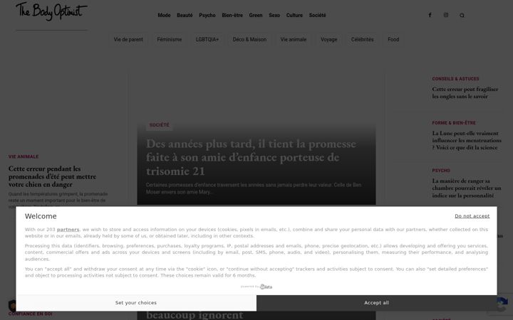 Screenshot of ma-grande-taille.com