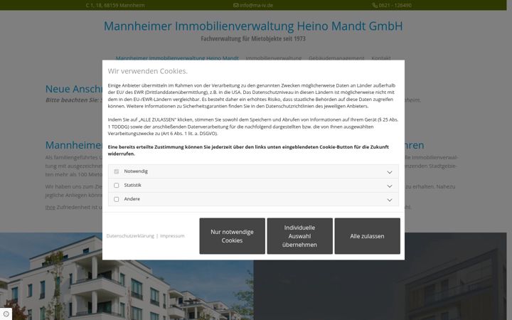 Screenshot of ma-iv.de