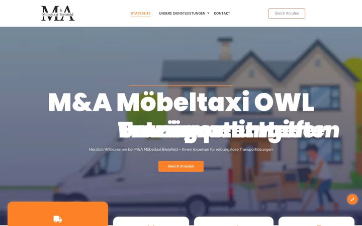 Screenshot of ma-moebeltaxi.de