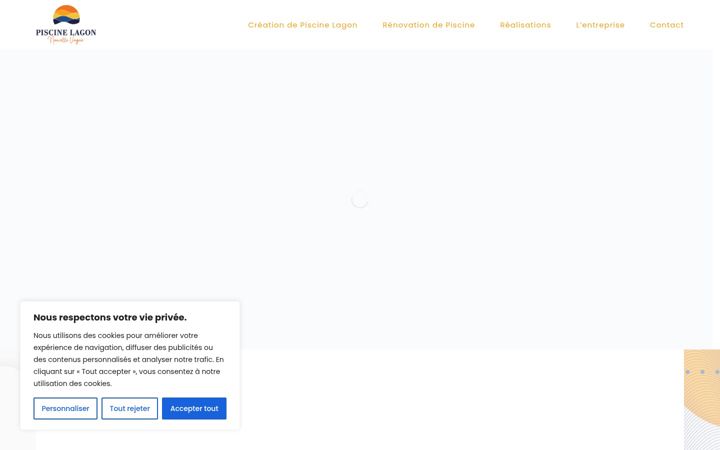 Screenshot of ma-piscine-lagon.fr